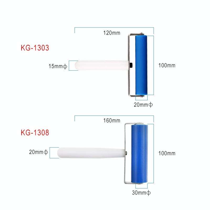 Kaisi 1303 Silicone Roller Tool Mobile Cell Phone Screen Protector Pasting Roller Wheel LCD OCA P...