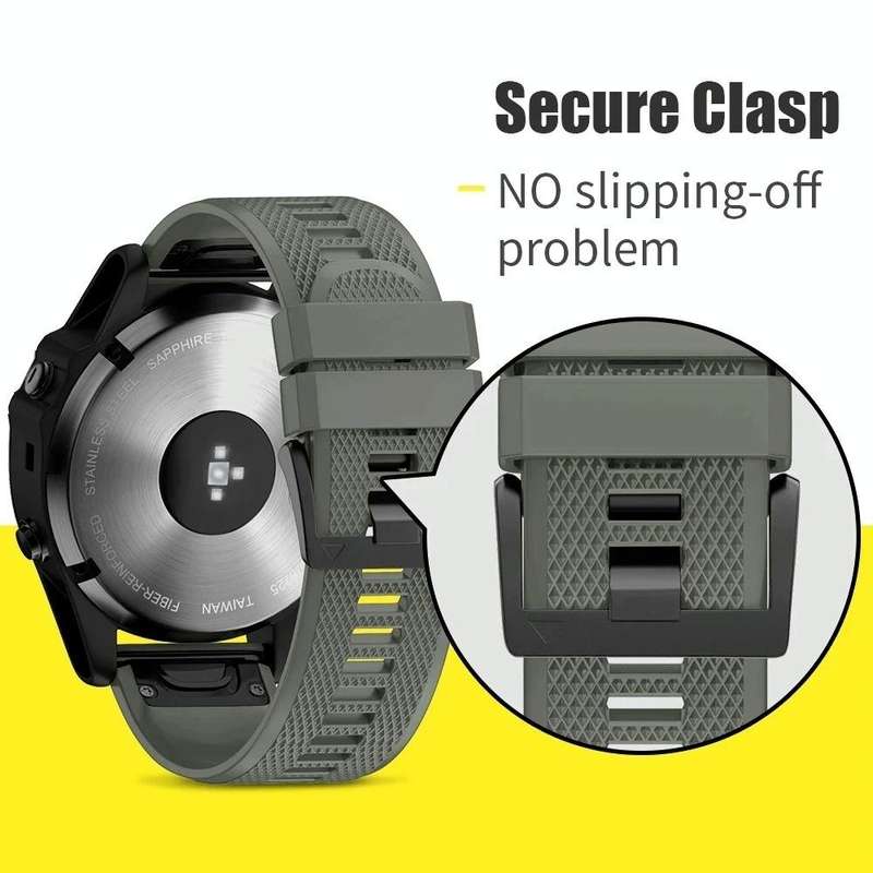 For Garmin Forerunner 935 22mm Quick Release Silicone Watch Band(Midnight Blue)