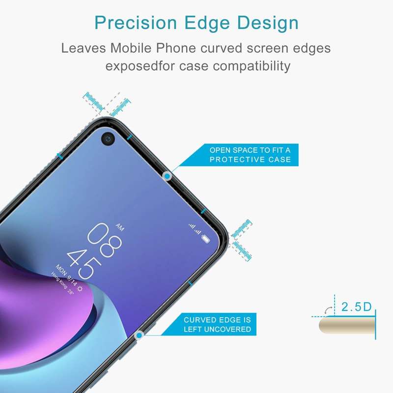 For Tecno Spark 7 Pro 10 PCS 0.26mm 9H 2.5D Tempered Glass Film