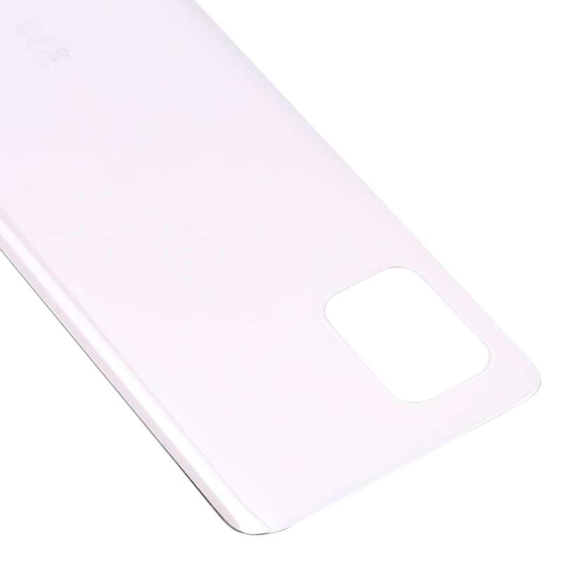 Glass Battery Back Cover with Adhesive for Asus Zenfone 8 ZS590KS(White)