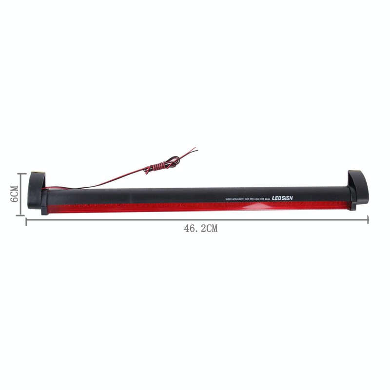 60 LEDs Red Light Car Third Brake Light, DC 12V Cable Length: 80cm