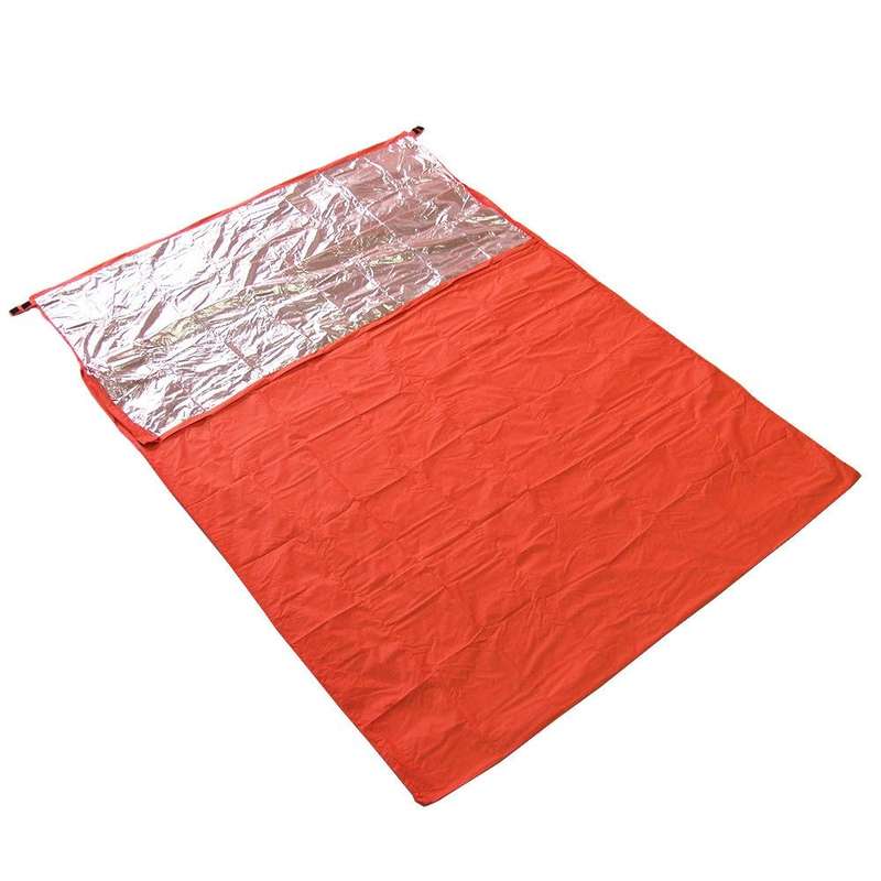 Outdoor Hiking Camping Heat-Reflective Thermal Insulation Sleeping Bag Emergency Blanket Double E...