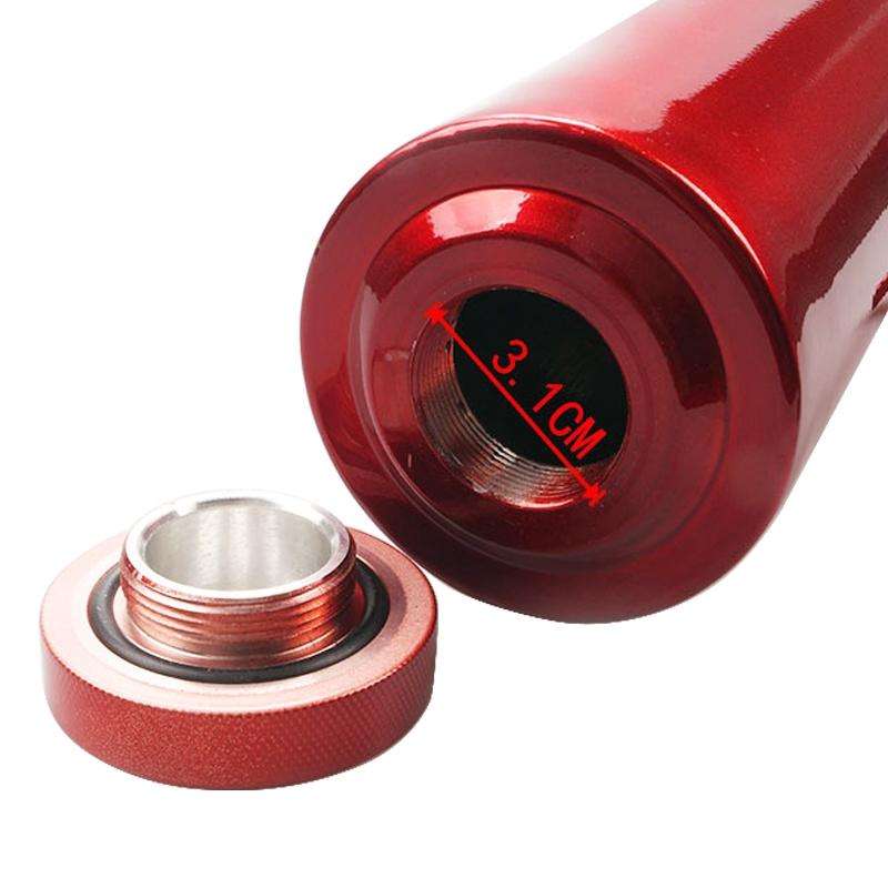 Car Universal Modified Aluminum Alloy Cooling Water Tank Bottle Can, Capacity: 800ML (Silver)