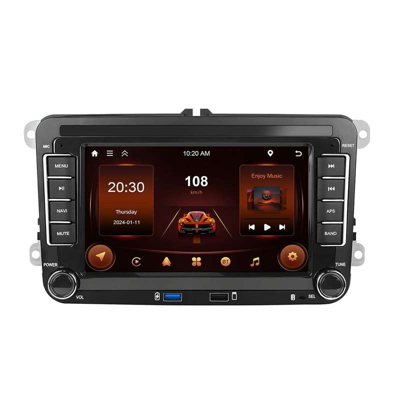 For Volkswagen/Skoda 2+64G Player Large Screen Carplay Android Navigation Reversing Camera Integr...
