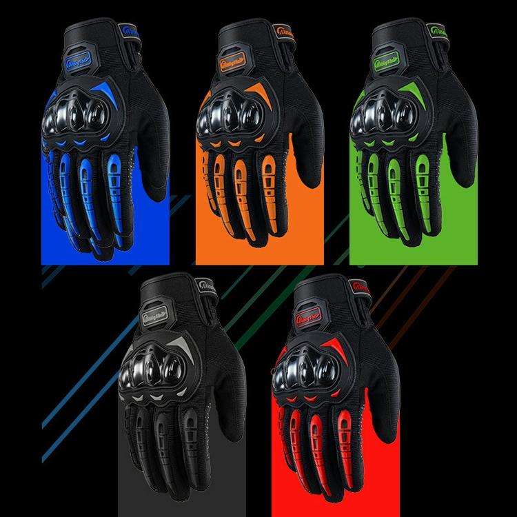 Riding Tribe MCS-17 Motorcycle Gloves Touch Screen Outdoor Riding Gloves, Size: XL(Black)