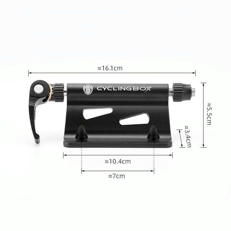 CYCLINGBOX BG-0171 Bike Aluminum Portable Quick-Removal Front Fork Fixed Frame Rear Hanging Frame...