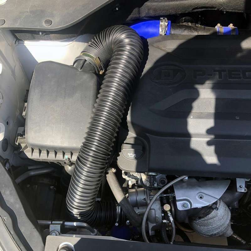 76mm / 3.0 inch Car Universal Tube Intake Telescopic Tube Injection Intake System Pipe