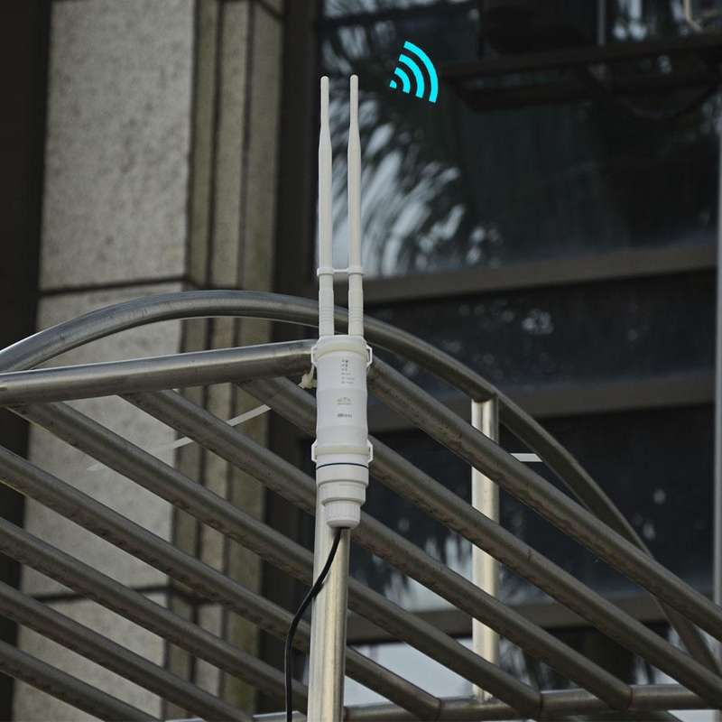 WAVLINK AC600 AP 2.4G/5G Dual Frequency Outdoor High Power Repeater, Pulg Type:UK Plug