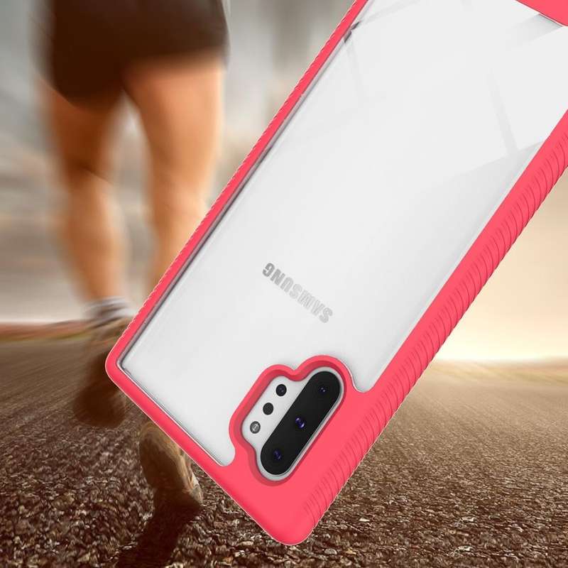 For Samsung Galaxy Note 10 Plus Starry Sky Solid Color Series Shockproof PC + TPU Protective Case...