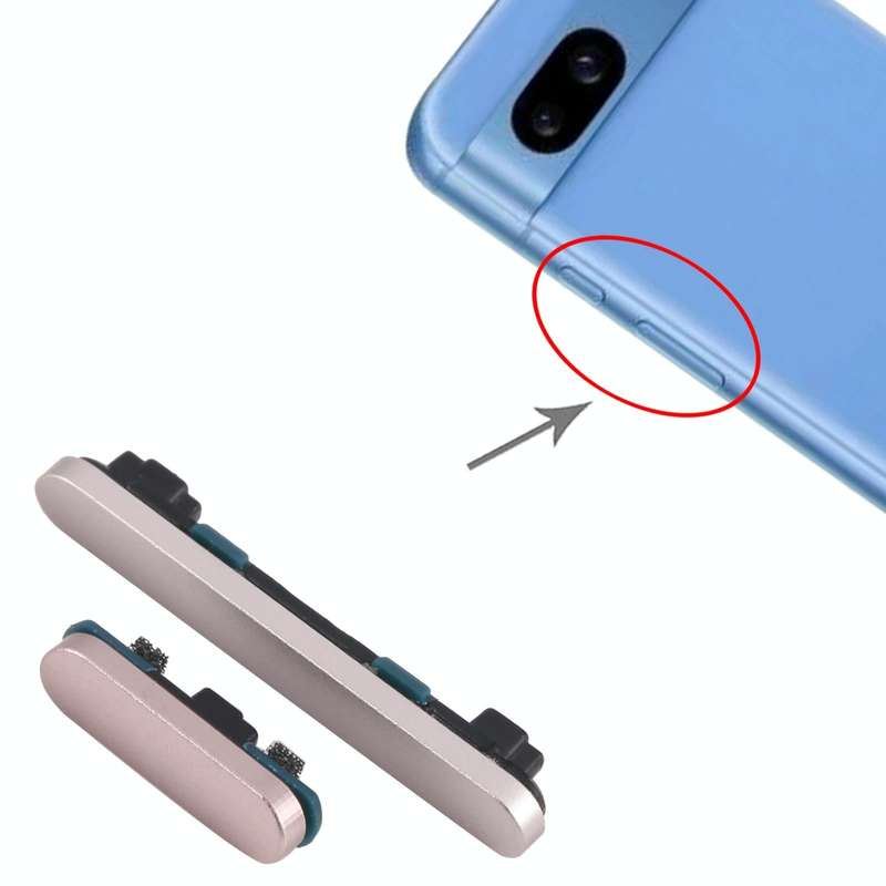 For Google Pixel 8A Power Button + Volume Control Button (Gold)