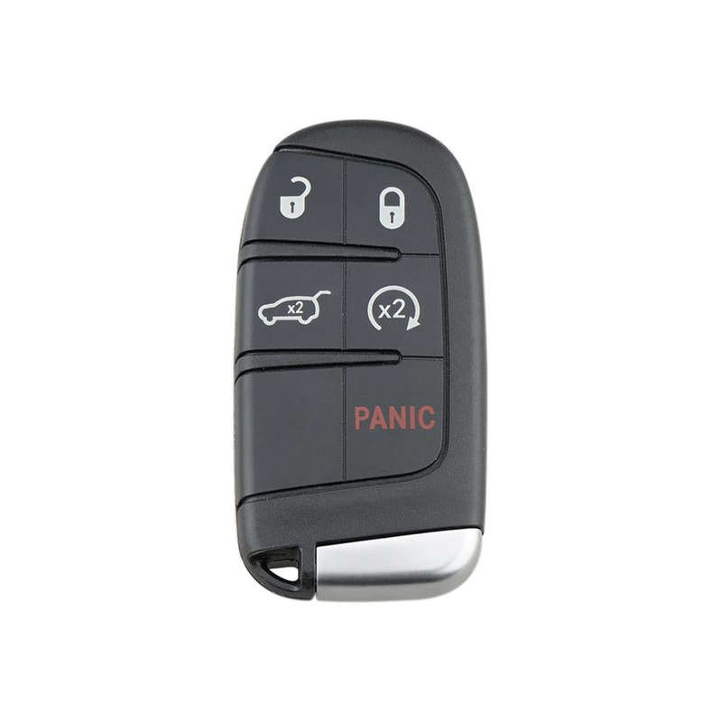 5-button Car Key M3N40821302 433MHZ 46 Chip for Jeep Grand Cherokee SUV