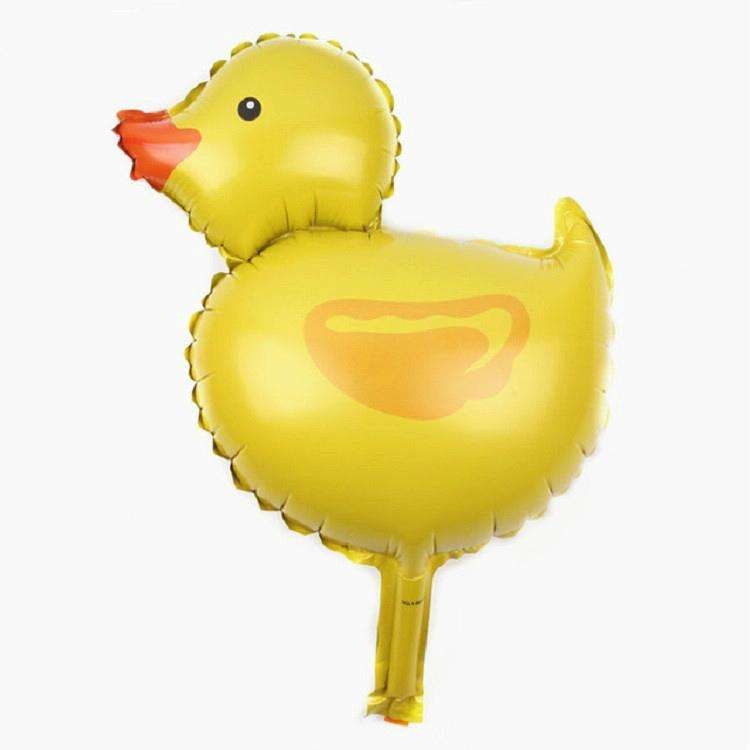 5 PCS Mini Animal Aluminum Foil Party Decoration Balloon, Size:16 inches, Style:Duck