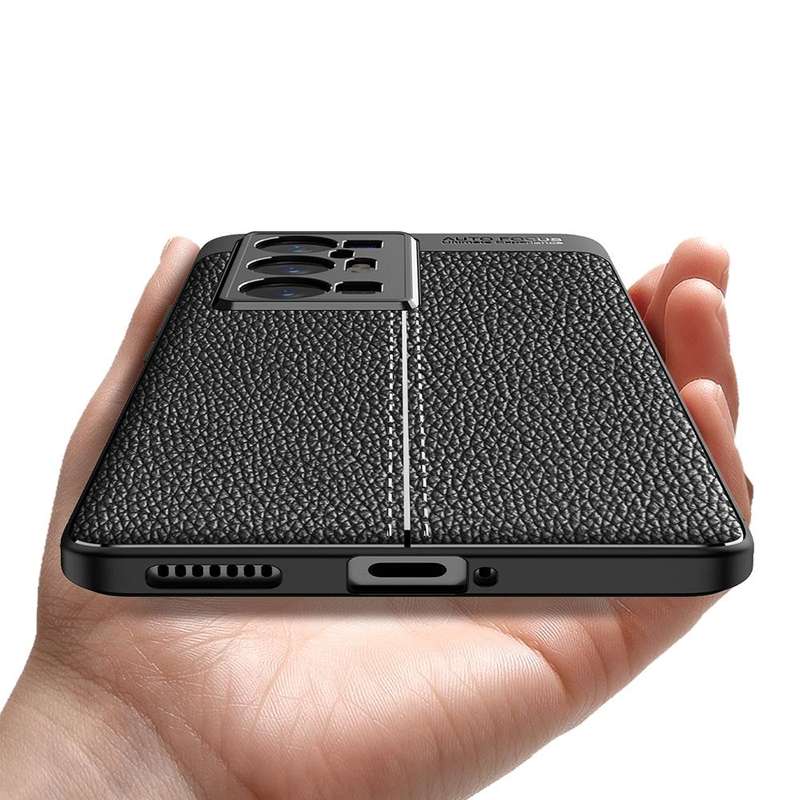 For vivo X70 Pro+ Litchi Texture TPU Shockproof Case(Black)