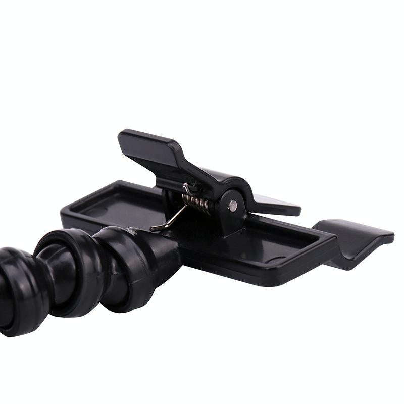 Pet Camera Artifact Dog Cat Looking At Camera Phone Clip(White)