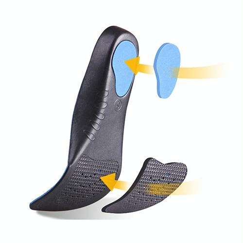 One Pair Flatfoot Orthotics Cubitus Varus Orthopedic Feet Cushion Pads Care Insoles, Shoe Size:XS...