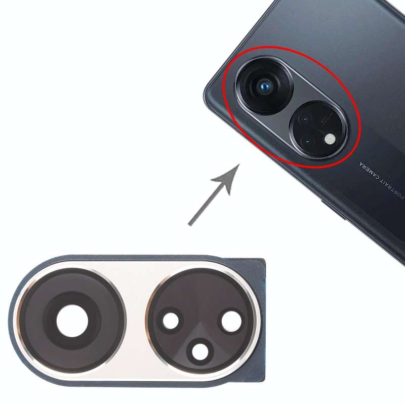 For OPPO Reno8 T 5G Original Camera Lens Cover (Gold)