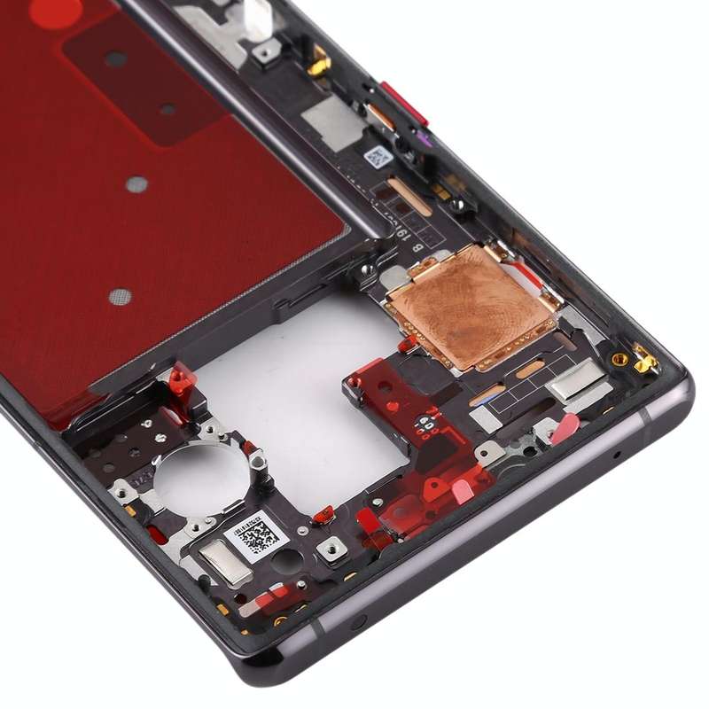 Original Middle Frame Bezel Plate for Huawei Mate 30 Pro(Black)