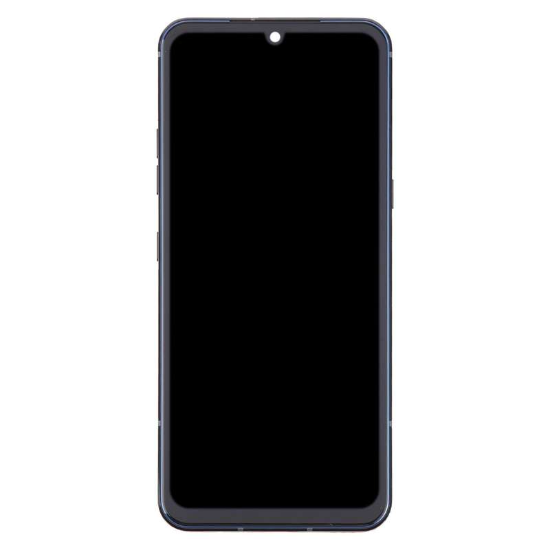 For LG V60 ThinQ US Version Original LCD Screen Digitizer Full Assembly with Frame (Black)