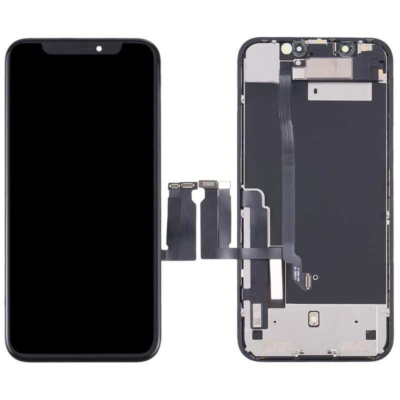 Original LCD Screen for iPhone XR Digitizer Full Assembly with Earpiece Speaker Flex Cable
