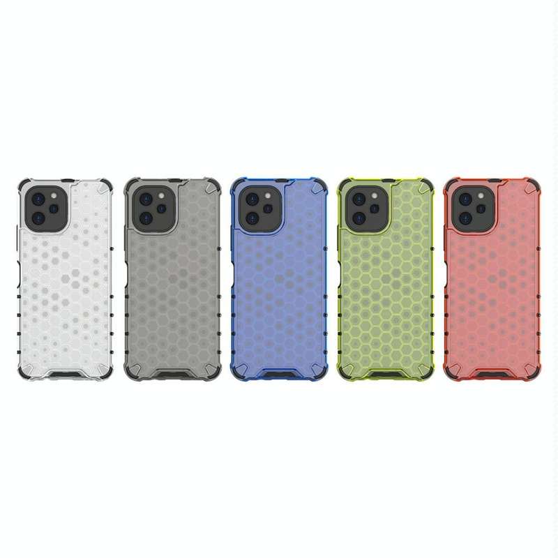 For Huawei Nova Y61 4G Honeycomb Shockproof Phone Case(Black)