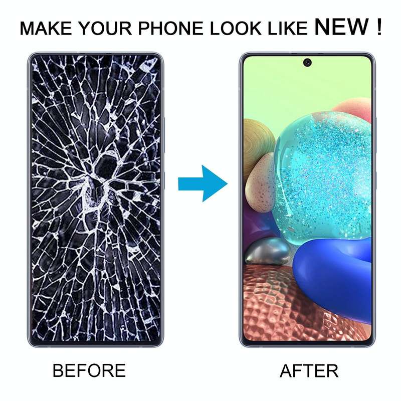 For Samsung Galaxy A71 5G SM-A716B 6.43 inch OLED LCD Screen Digitizer Full Assembly with Frame (...