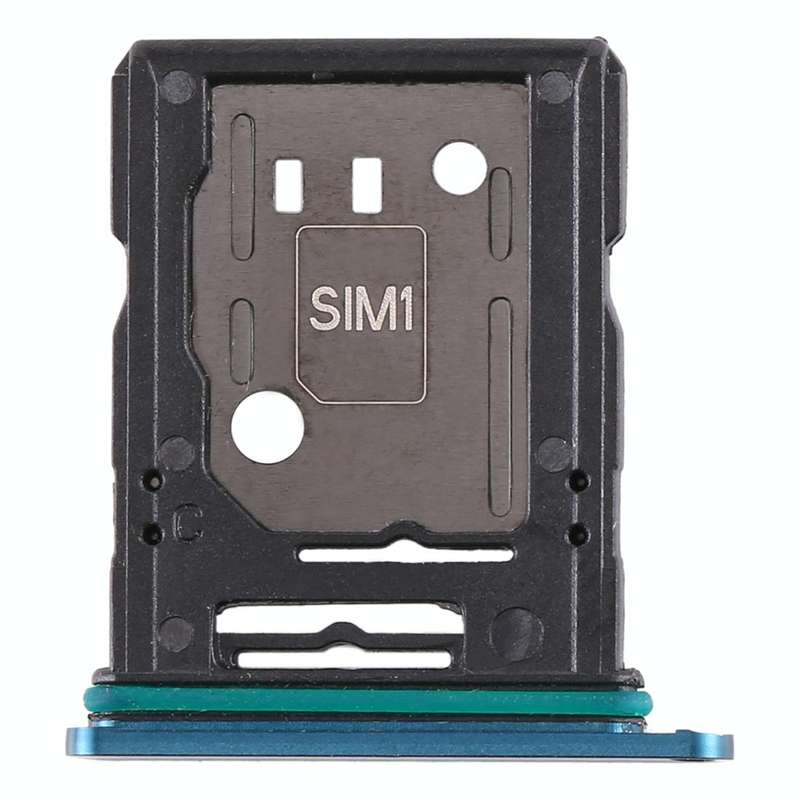 For OPPO Reno 10x zoom SIM Card Tray + SIM Card Tray / Micro SD Card Tray (Blue)