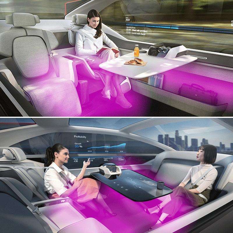 Y11 USB Car Colorful RGB Foot LED Atmosphere Light