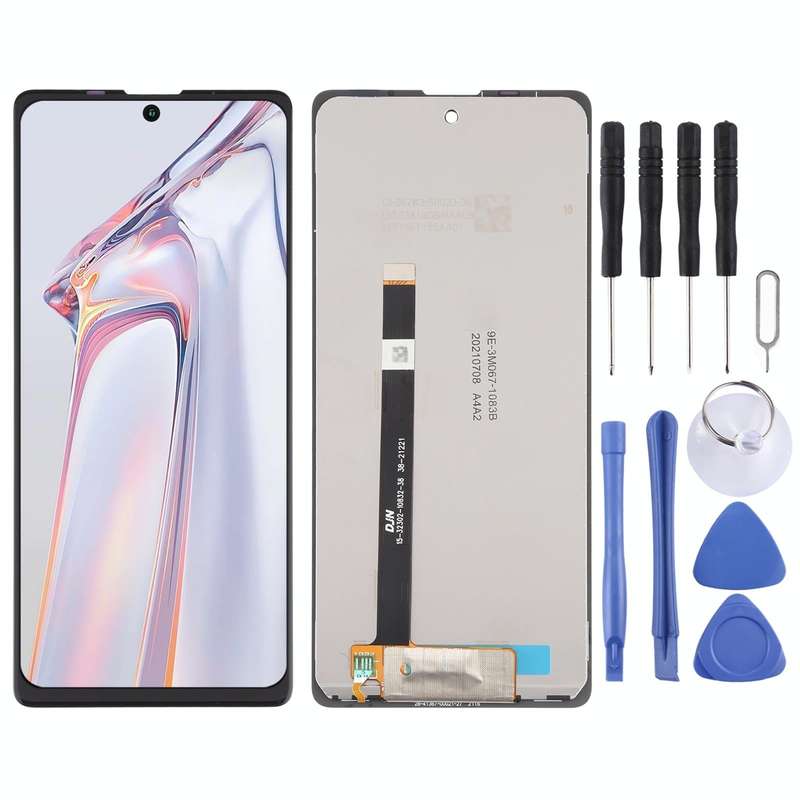 LCD Screen and Digitizer Full Assembly for Blackview A100(Black)