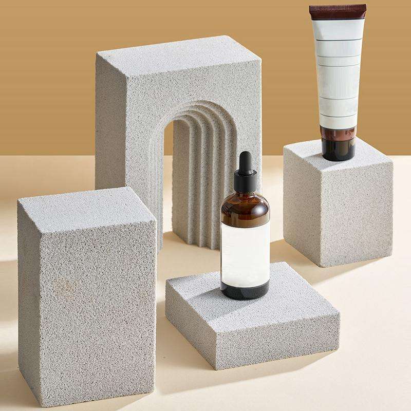 Jewelry Still Life Ornaments Geometry Photography Props, Size: Square Column 10x8x20 cm