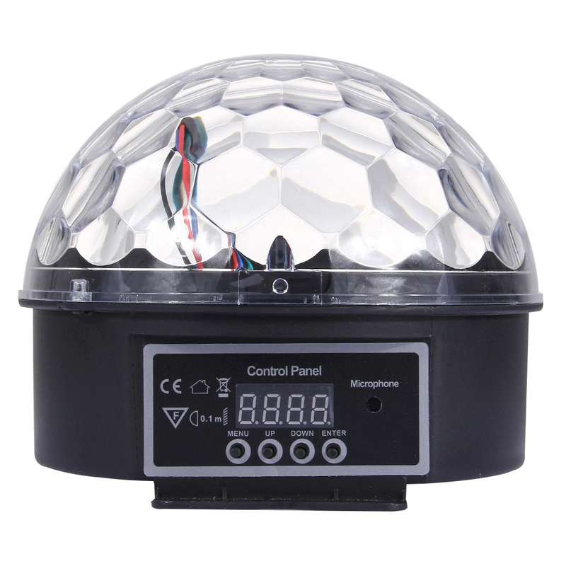 Digital LED RGB Crystal Magic Ball Stage Effect Light , DMX Party Disco DJ Bar Colorful Pattern L...