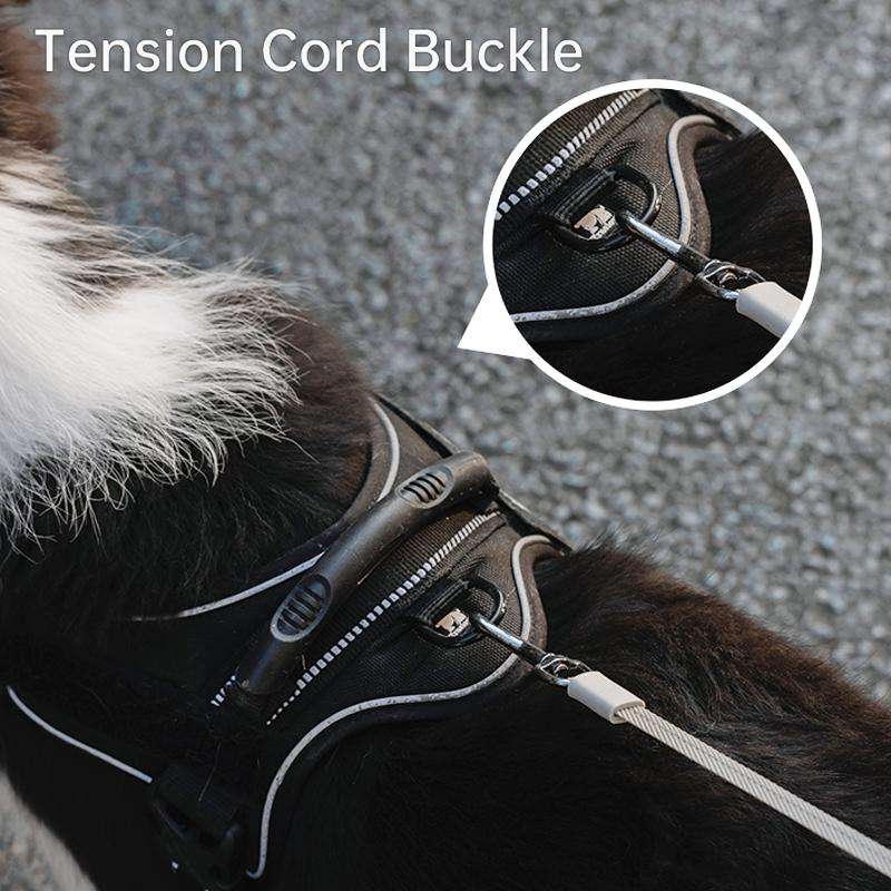S62 Small and Medium Dog with Light Automatic Retractable Dog Leash, Length: 3m (White)