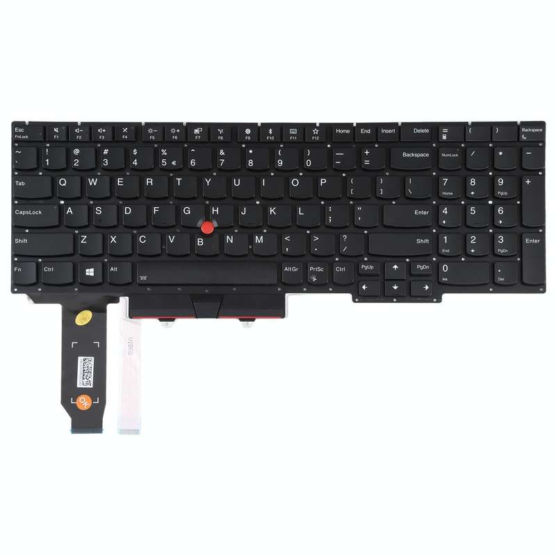 US Version Keyboard with Backlight and Pointing For Lenovo Thinkpad E15 Gen 2 Gen