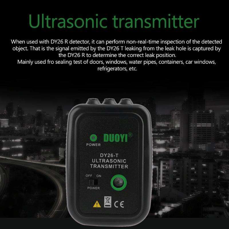 DUOYI DY26 Car Ultrasonic Flaw Detectors Portable Vacuum Sealing Leakage Tester