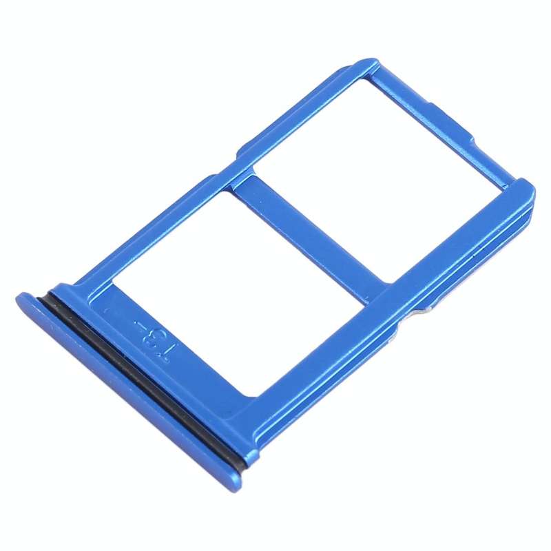 For Vivo X9 2 x SIM Card Tray (Blue)