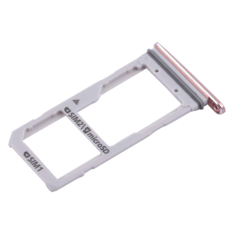 For Galaxy S7 Edge 2 SIM Card Tray / Micro SD Card Tray (Pink)