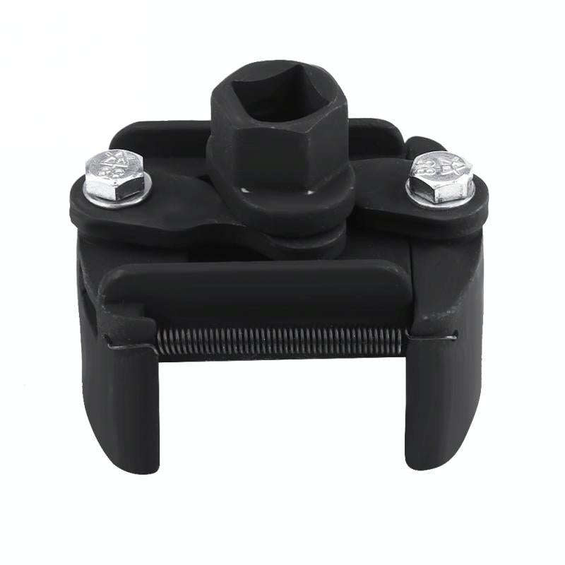 60mm-80mm Universal Cast Steel Adjustable 2 Jaw Oil Filter Wrench Fuel Remover Removal Tool Two-c...