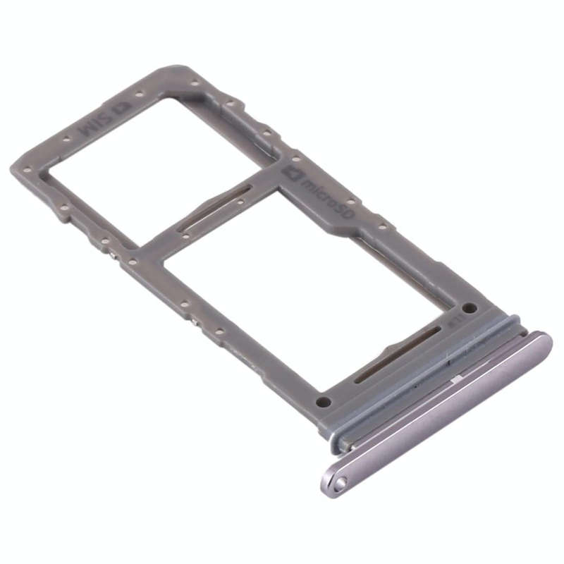 For Samsung Galaxy S20+ / Galaxy S20 Ultra SIM Card Tray + Micro SD Card Tray (Grey)