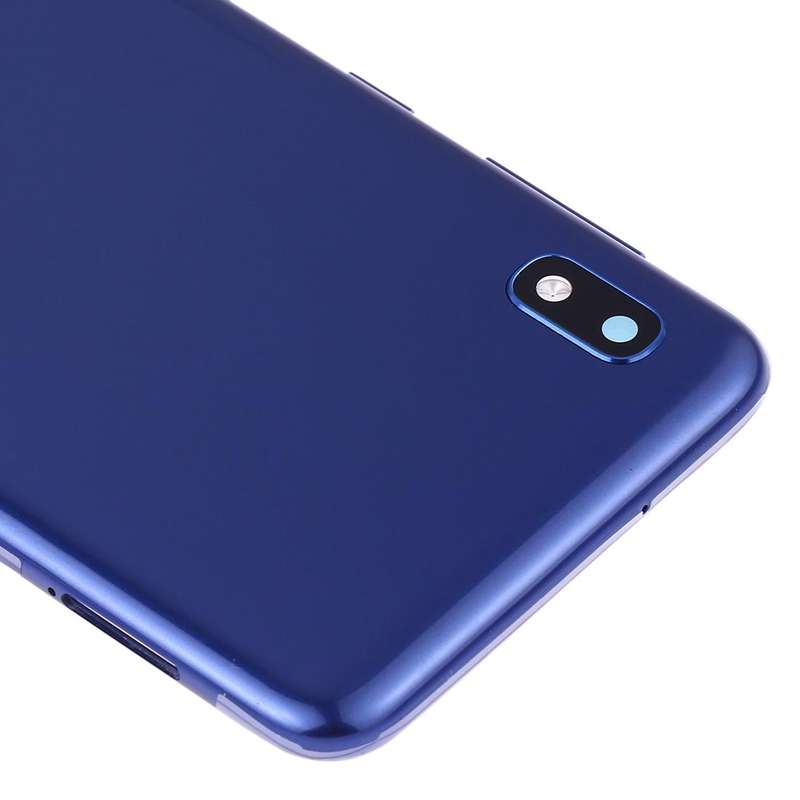 For Galaxy A10 SM-A105F/DS, SM-A105G/DS Battery Back Cover with Camera Lens & Side Keys (Blue)