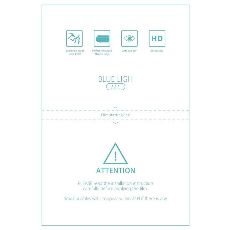 50 PCS F0004 Anti Blue Ray TPU Soft Film Supplies for Protector Cutter