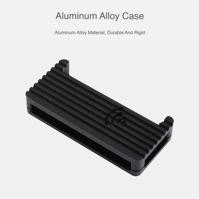 Waveshare Aluminum Alloy Protection Case for Raspberry Pi Zero Series, Fits Zero / Zero 2 W