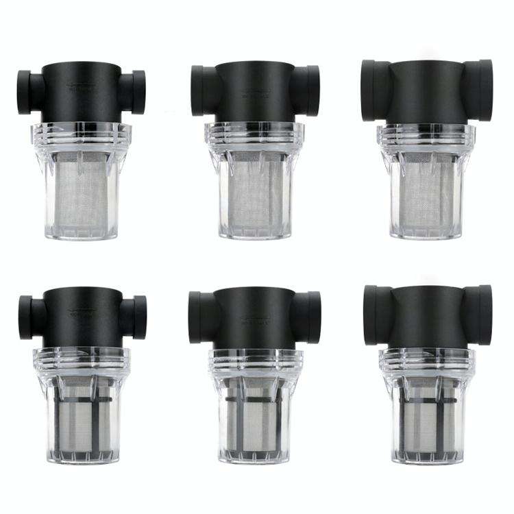 Water Pipe Front Plastic Filter Garden Irrigation Water Purifier, Specification: 4 Points Interfa...