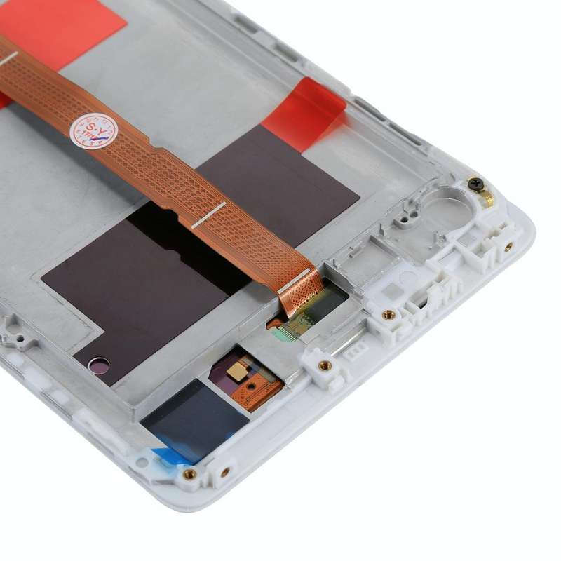 OEM LCD Screen for Huawei Mate 8 Digitizer Full Assembly with Frame(White)