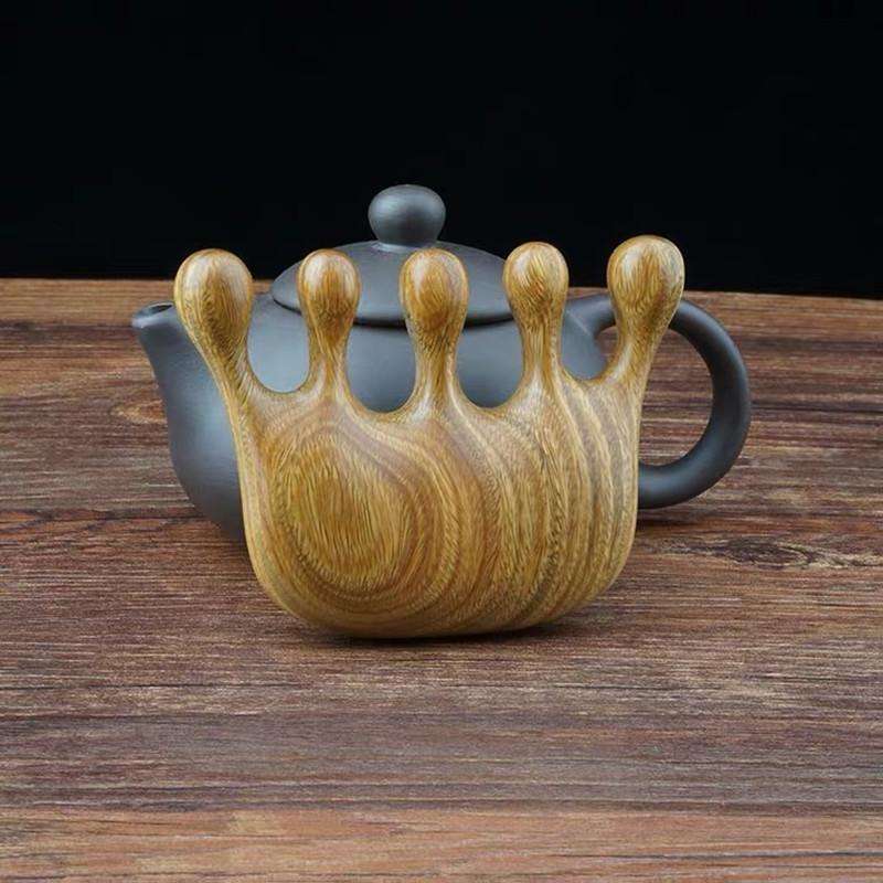 Green Sandalwood Massage Comb(8x6cm)