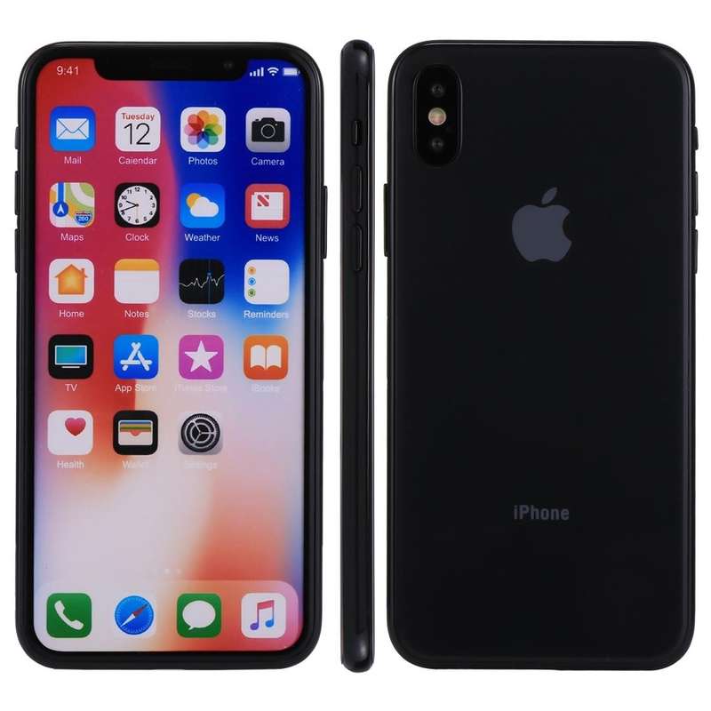 For iPhone X Color Screen Non-Working Fake Dummy Display Model(Black)