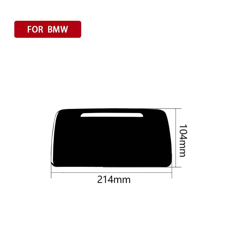 For BMW 5 Series F10 2011-2017 Car Storage Box Decorative Sticker,Left and Right Drive Universal