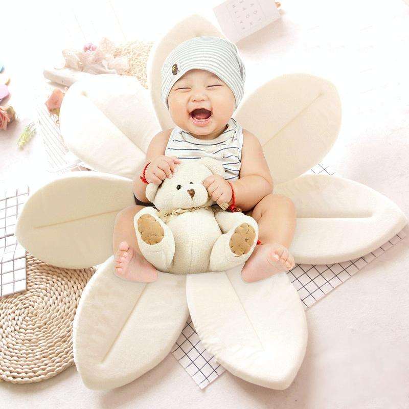 Foldable Bathtub Blooming Sink Lotus Flower Bath Mat Pad for Newborn Baby, Size: 80cm x 80cm x 5c...