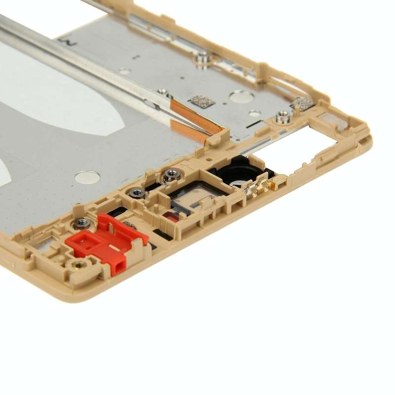 For Huawei P8 Front Housing LCD Frame Bezel Plate(Gold)