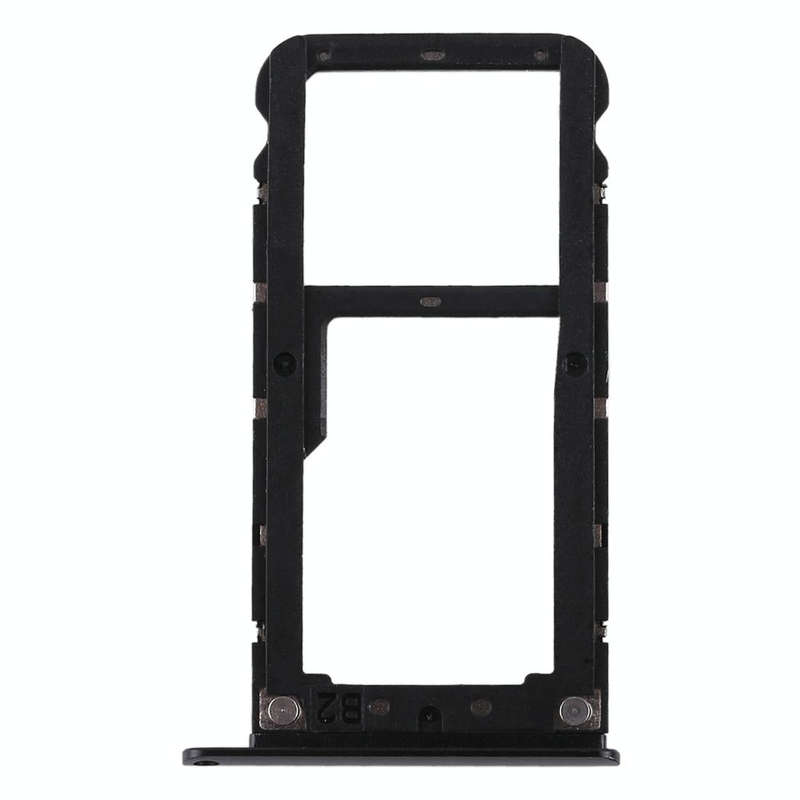 2 SIM Card Tray / Micro SD Card Tray for Xiaomi Redmi Note 5(Black)