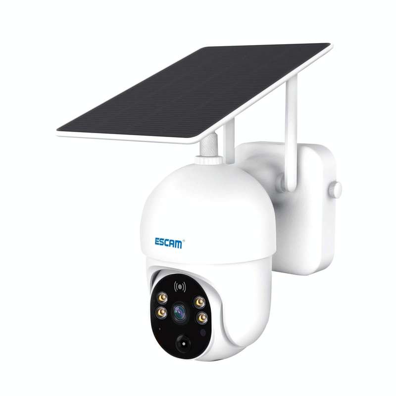 ESCAM QF255 2.0 Million Pixels 1080P HD WiFi Solar Camera, Support Two-way Voice & PIR Motion Det...