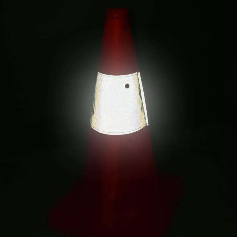 Car Telescopic Folding Road Cone Oxford Cloth Reflective Warning Sign